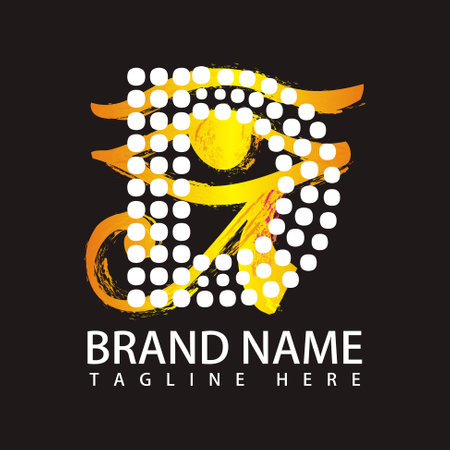 D Letter Logo Vectorのイラスト素材