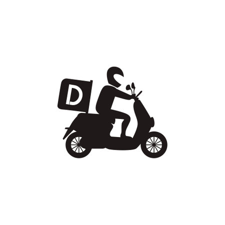 delivery icon vector artのイラスト素材