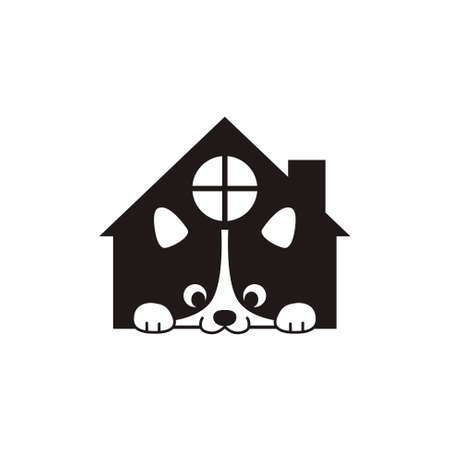 Cat House Icon Business - Best For You Business Mascot - Premium Vectorのイラスト素材