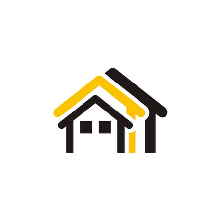 House Icon Business - Best For You Business Mascot - Premium Vector - Green Houseのイラスト素材