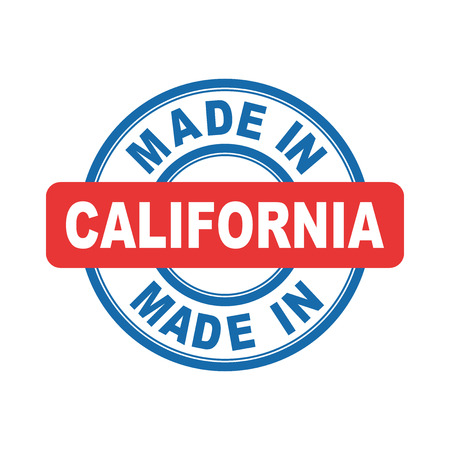 Made in California.のイラスト素材