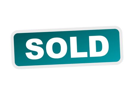 SOLD stamp.のイラスト素材