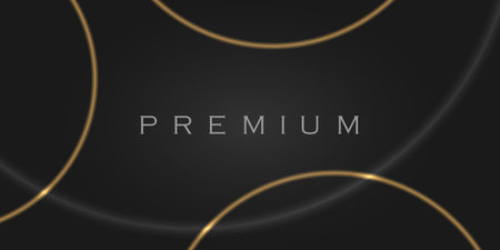 VIP background icon in flat style. Exclusive banner vector illustration on isolated background. Premium luxury sign business concept.のイラスト素材