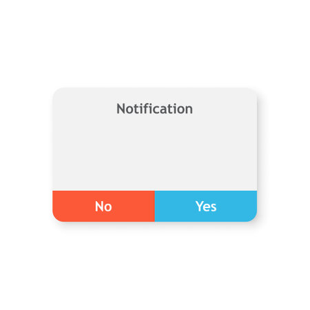 New message icon in flat style. Incoming inbox email vector illustration on isolated background. Bubble notification sign business concept.のイラスト素材