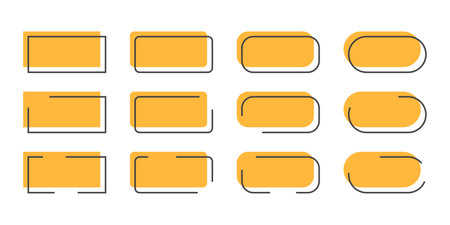 Quote frame icon in flat style. Speech bubble vector illustration on isolated background. Comment sign business concept.のイラスト素材