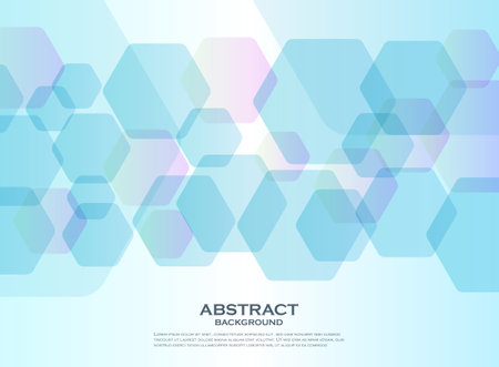 Hexagon grid icon in flat style. Hexagonal vector illustration on isolated background. Technology pattern sign business concept.のイラスト素材