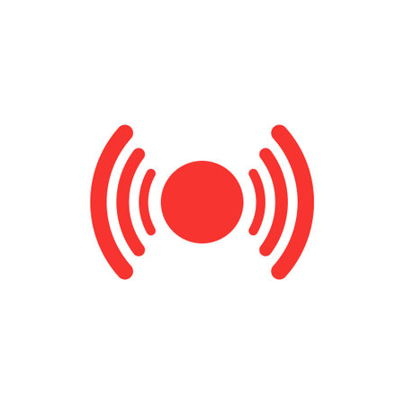 Live stream button icon in flat style. Webinar vector illustration on isolated background. Streaming sign business concept.のイラスト素材