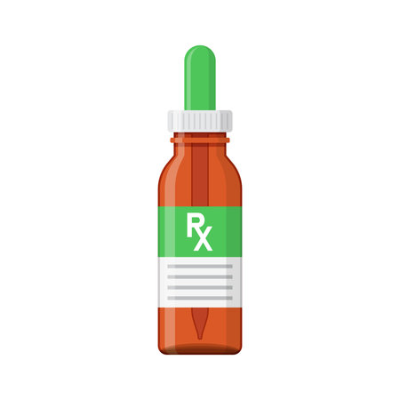 Pill icon in flat style. Drug vector illustration on isolated background. Medicine pharmacy sign business concept.のイラスト素材