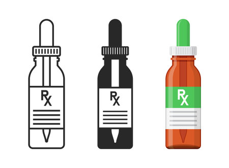 Pill icon set collection in flat style. Drug vector illustration on isolated background. Medicine pharmacy sign business concept.のイラスト素材