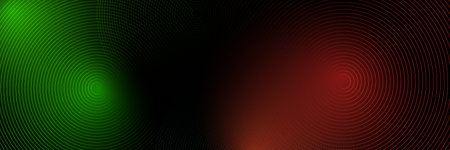 Abstract neon technology background. Innovation geometric vector illustration. Gradient layout banner business concept.のイラスト素材