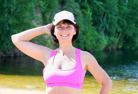 portrait of a womanの写真素材