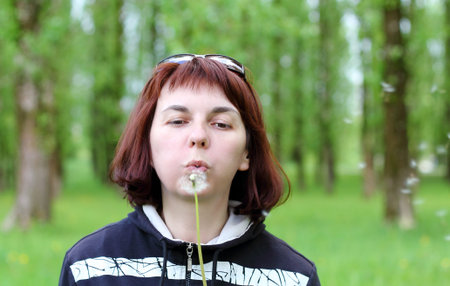 portrait of a womanの写真素材