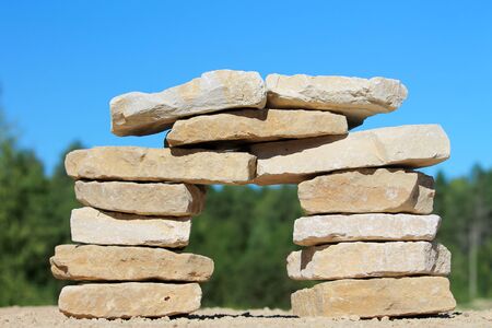 pillar of stoneの写真素材