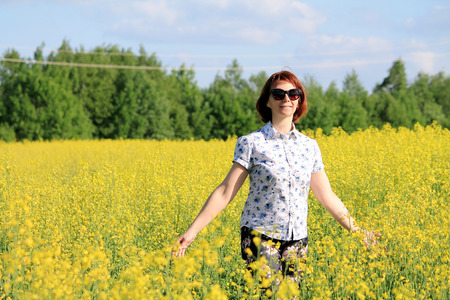 portrait of a womanの写真素材