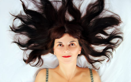 portrait of a woman with makeup