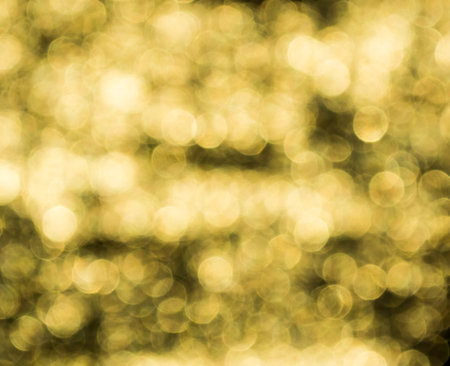 Abstract champagne bokeh for background