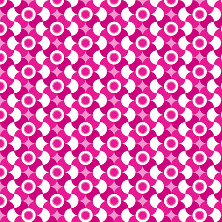 Art deco vector geometric pattern in pink.vector illustration .のイラスト素材