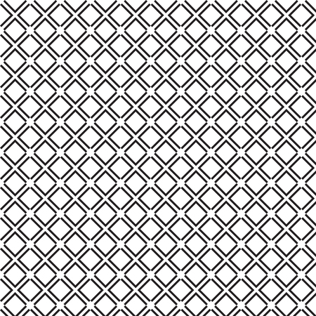 Black and white geometric  pattern  background vector illustration.のイラスト素材
