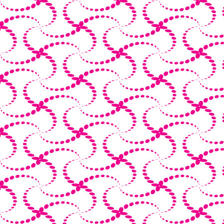 pink geometric pattern, background vector.