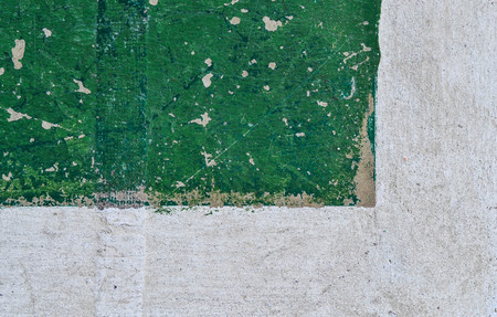 Corner of Old Football Fieldの写真素材