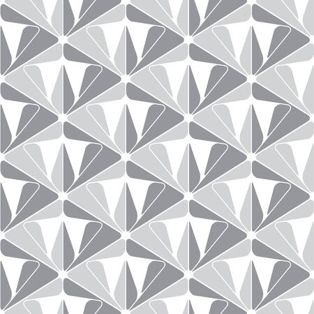 Black and gray seamless graphic pattern abstract vector background.のイラスト素材