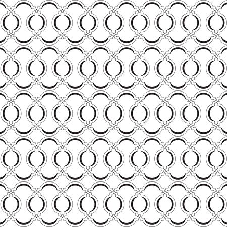 Black and White graphic pattern abstract vector background. Modern stylish texture.のイラスト素材