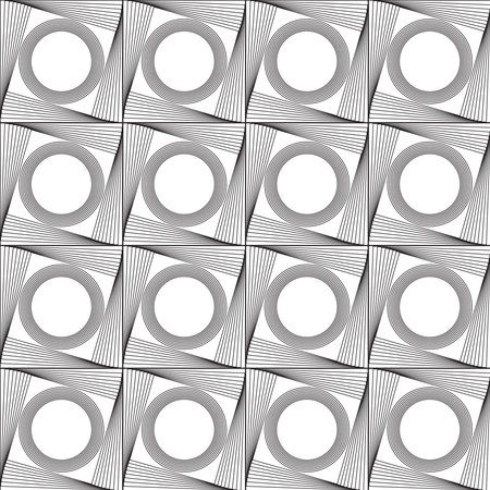 Black line graphic pattern abstract vector background. Modern stylish texture.のイラスト素材