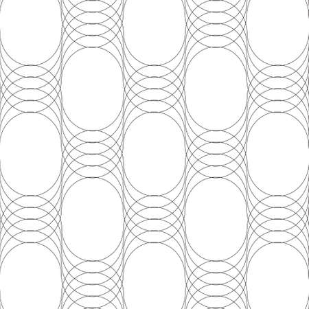 Black line pattern abstract vector background. Modern stylish texture.のイラスト素材