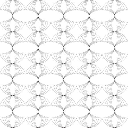 Black line graphic pattern abstract vector background. Modern stylish texture.のイラスト素材
