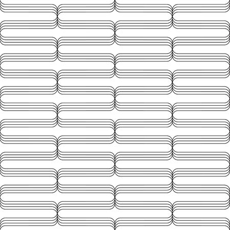 black  line  pattern abstract vector background. Modern stylish texture.のイラスト素材