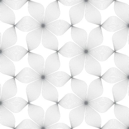 gray line graphic pattern abstract vector background. Modern stylish texture.のイラスト素材