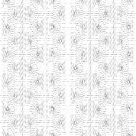 black  dotted  pattern abstract vector background. Modern stylish texture.のイラスト素材