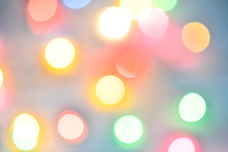Abstract christmas blurred background