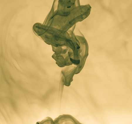 color ink in water backgroundの写真素材