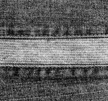 Texture of black jeans backgroundの写真素材