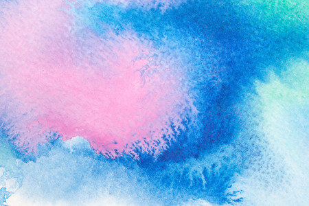 Abstract watercolor splash. Watercolor drop.の写真素材