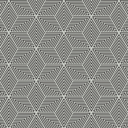 black and white graphic pattern abstract vector background. Modern stylish texture.のイラスト素材