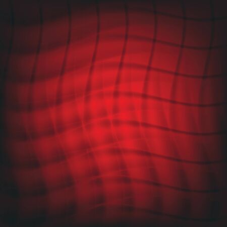 vector red abstract background with wavesのイラスト素材