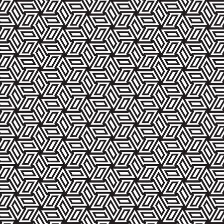 black and white graphic pattern abstract vector background. Modern stylish texture.のイラスト素材