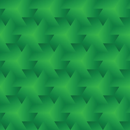 Vector pattern geometric shape from green cubes background. Modern stylish texture.