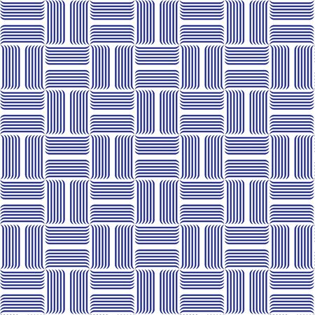 blue and white geometric pattern abstract vector background. Modern stylish texture.のイラスト素材