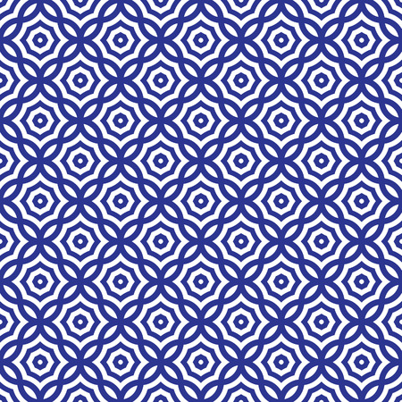 blue and white graphic pattern abstract vector background. Modern stylish texture.のイラスト素材