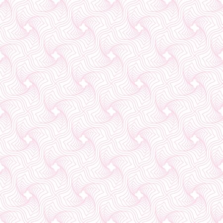 pink and white line geometric pattern, background vector.のイラスト素材