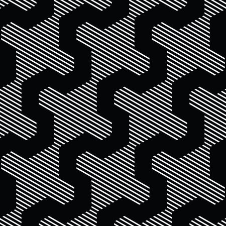 black and white pattern,background line geometric,modern stylish texture,vector