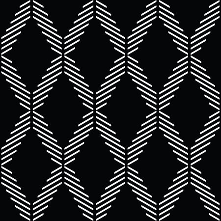 black and white geometric pattern abstract vector background. Modern stylish texture.