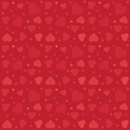 colorful pattern with hearts. Background for Valentine's Day greetings cards and gifts papers. Vector illustration.のイラスト素材