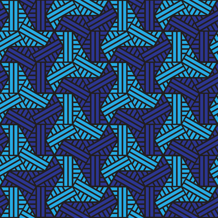 black and blue geometric pattern abstract vector background. Modern stylish texture.
のイラスト素材