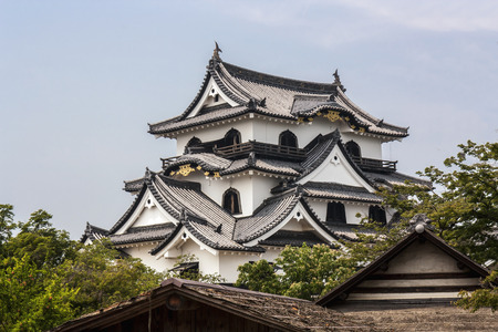 Hikone Castle in Shiga, Japanのeditorial素材