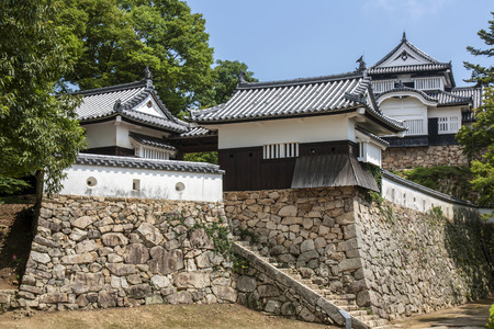 Bitchu Matsuyama Castle in Okayama, Japanのeditorial素材