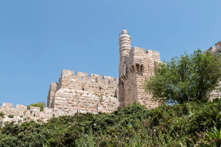 The Tower of David - Jerusalemの写真素材